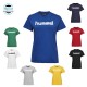 T-Shirt Hummel Femme Hmlgo Cotton Logo S/S Polyester