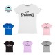 T shirt spalding essential logo tee femme