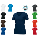 Equipement Club-T-shirt-col-v classic TEAM femme Jako